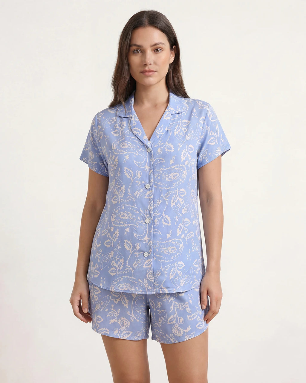 2 Piece Set Short Sleeve & Short – Paisley