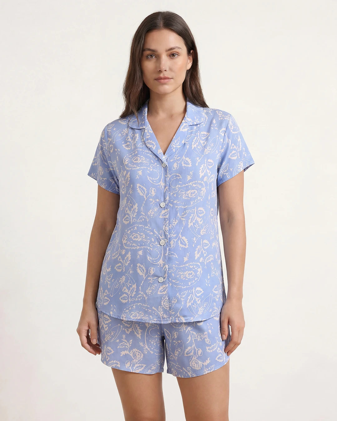 2 Piece Set Short Sleeve & Short – Paisley