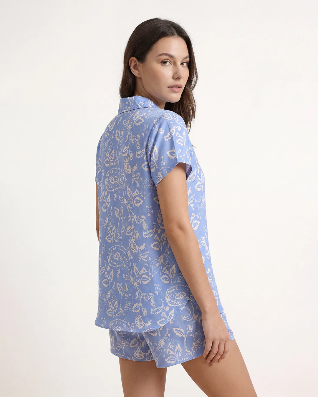 2 Piece Set Short Sleeve & Short – Paisley